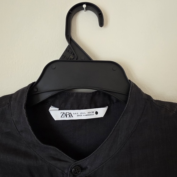 Zara black Button-Up Blouse - Picture 3 of 3